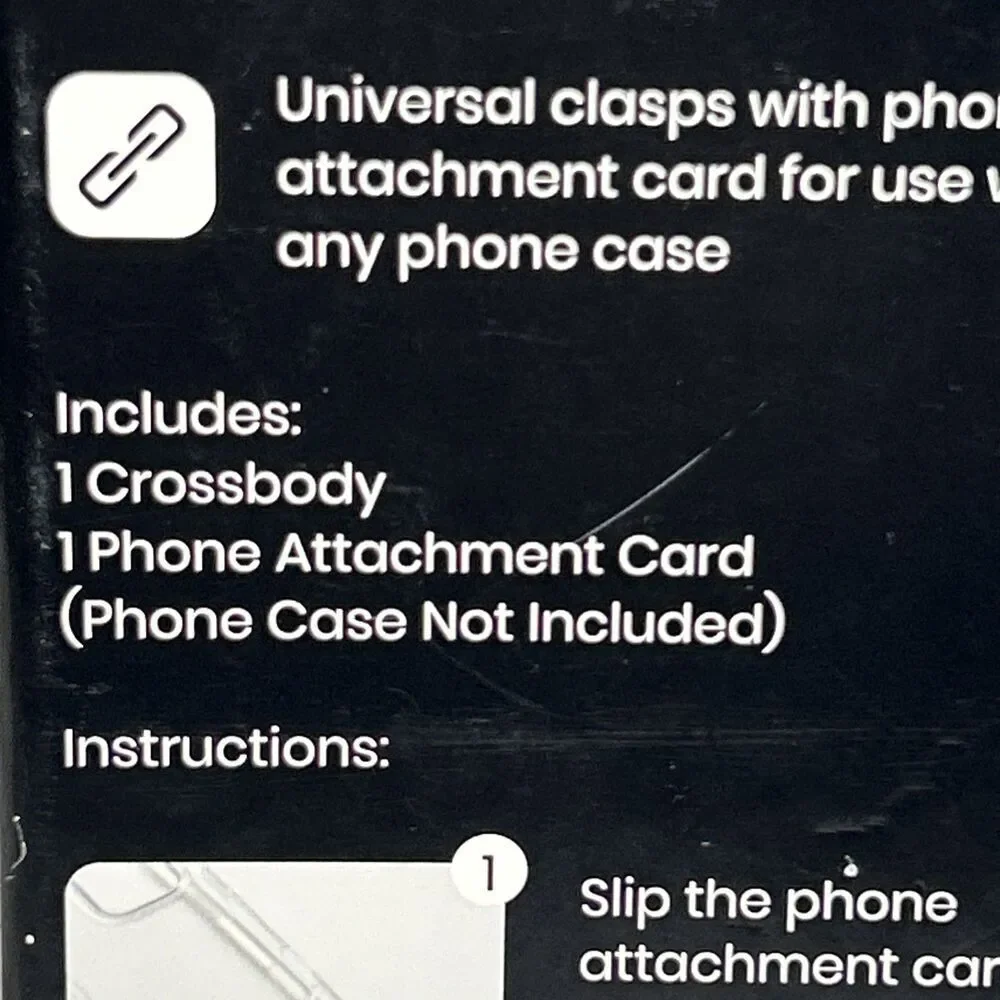 Phone Rope Crossbody Universal Fits Any Phone Case Fold Chain Strap Adjustable